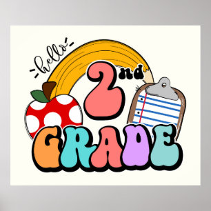 Hallo 2. Klasse Poster