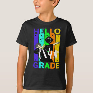 Hallo 4. Klasse Zurück zur Schule Hallo 4. Klasse T-Shirt