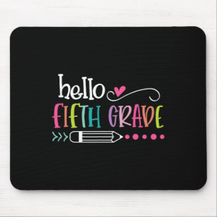 Hallo 5. GRADE Spaß 5. GRADE Zurück zur Schule Mousepad