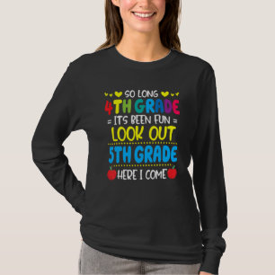 Hallo 5. Klasse Lehrer Student Zurück zur Schule G T-Shirt