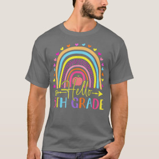 Hallo 5. Klasse Team Fünfte Klasse Zurück zur Schu T-Shirt