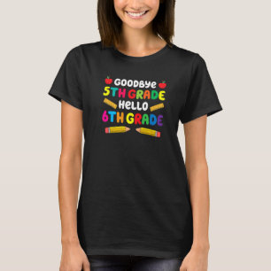 Hallo 6. Klasse Lehrer Student Zurück zur Schule G T-Shirt