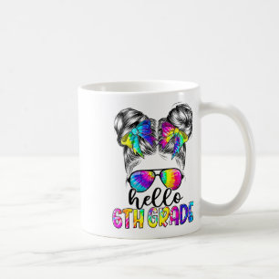 Hallo 6. Klasse Messy Bun Mädchen Ck Zur Schule Ti Kaffeetasse