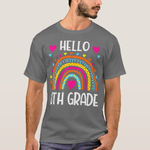 Hallo 8. Klasse Team 8. Klasse zurück zum Schulleh T-Shirt
