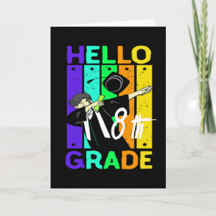 Hallo 8. Klasse Zurück in die Schule Hallo 8. Klas Karte