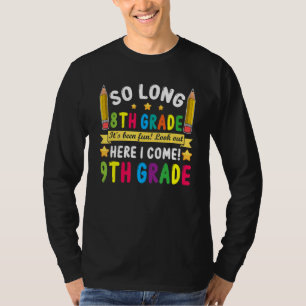 Hallo 9. Klasse Lehrer Student Zurück zur Schule G T-Shirt