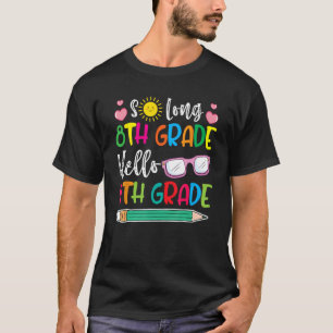Hallo 9. Klasse Lehrer Student Zurück zur Schule G T-Shirt