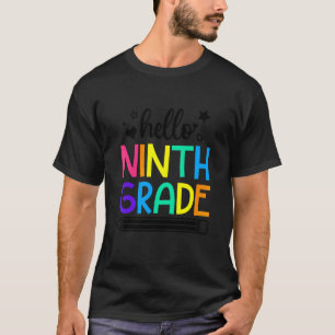 Hallo 9. Klasse zurück zu SchulOutfits für Mädchen T-Shirt