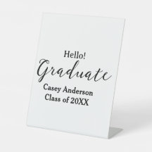 Hallo Absolventenklasse 20XX Name Gratulation stil