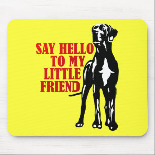 Hallo an meinen kleinen Freund Mousepad