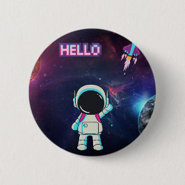 Hallo aus dem All, Button