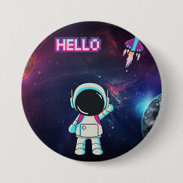 Hallo aus dem All, Button