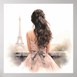 Hallo aus Paris Poster