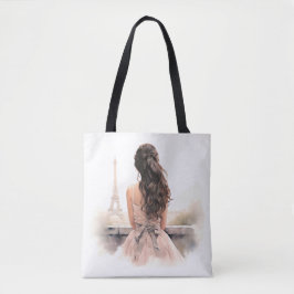 Hallo aus Paris Tote Bag Tasche