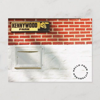 Hallo aus Pittsburgh Postkarte