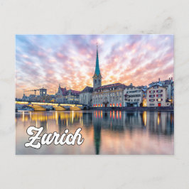 Hallo aus Zürich, Schweiz Postkarte