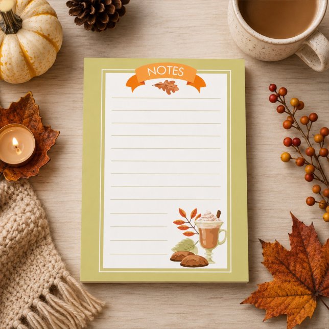 Hallo Autumn Post-It Notes Klebezettel (Von Creator hochgeladen)