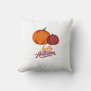 Hallo Autumn Pumpkins Kissen