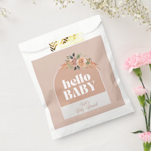 Hallo Baby individuelle Dusche Geschenktütchen (Versiegelt)