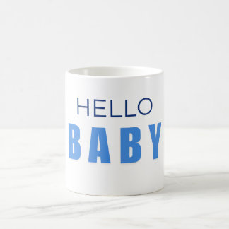 Hallo Baby-Junge Duschtasse Kaffeetasse