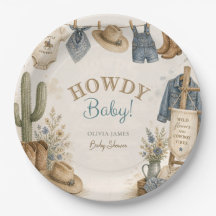 Hallo Baby Western Wüsten-Baby-Party