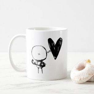 Hallo Beautiful - Ich Liebe Sie Kaffee Tasse