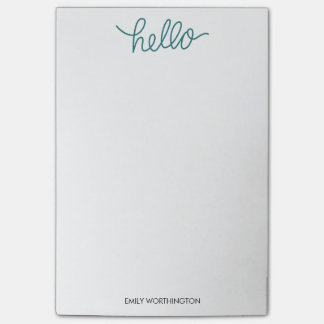 Hallo Beschriftung kundenspezifische Posten-it® Post-it Klebezettel