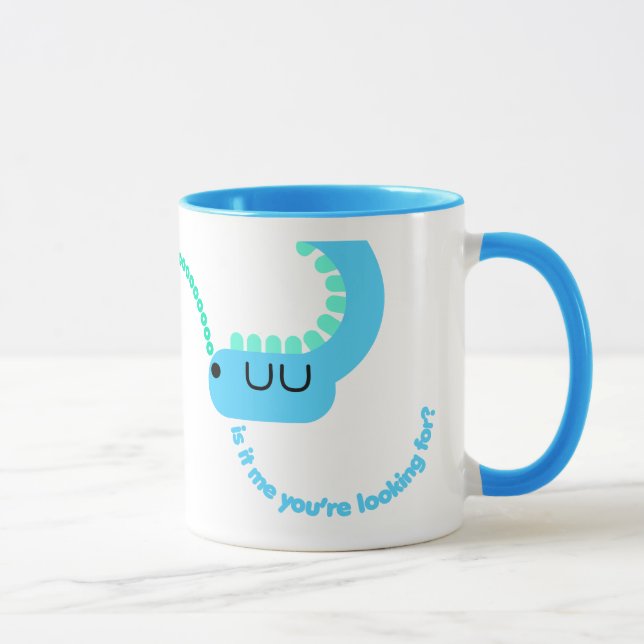 Hallo, bin ich, nach dem du suchst? tasse (Rechts)