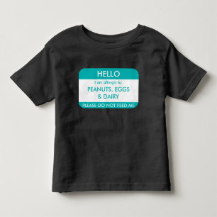 Hallo bin ich zu kundengebundenem kleinkind t-shirt
