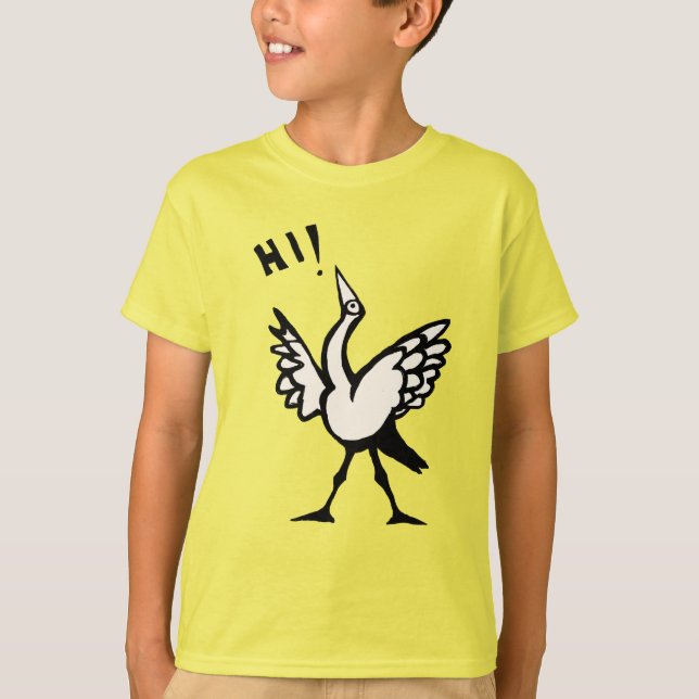 Hallo Birdie! T-Shirt (Vorderseite)