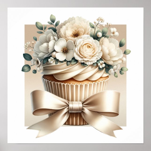 Hallo Cupcake Poster (Vorne)