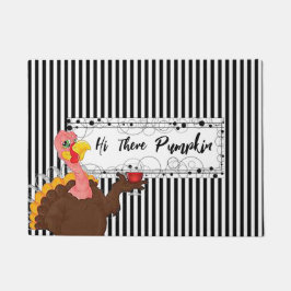Hallo Da Pumpkin Doormat Fußmatte