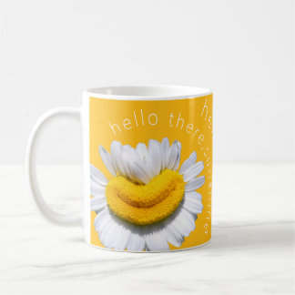 "Hallo da, Sonnenschein" Kamillenlächeln Kaffeetasse