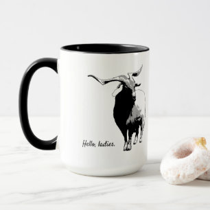 Hallo, Damen - klassische Tasse