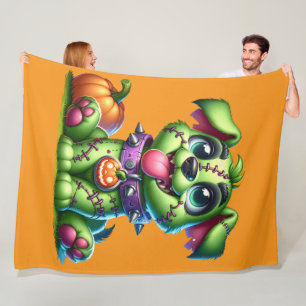 Hallo Dogg 60x80 Fleece Blanket