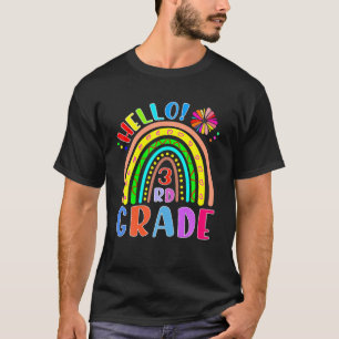 Hallo Dritte Klasse 3St Klasse Zurück zur Schule T-Shirt