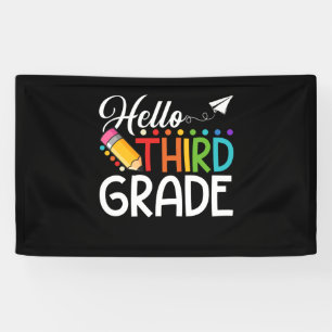 Hallo Dritte Klasse Team 3. Klasse Zurück zur Schu Banner