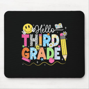 Hallo Dritte Klasse Team 3. Klasse zurück zur Schu Mousepad