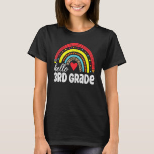 Hallo Dritte Klasse zurück zur Schule 3. Klasse Le T-Shirt