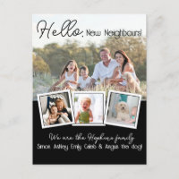 Hallo Editable Wir sind neu in der Nachbarschaft p