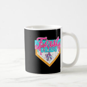 Hallo Eiscreme mit süßem Tropf erster Klasse erste Kaffeetasse