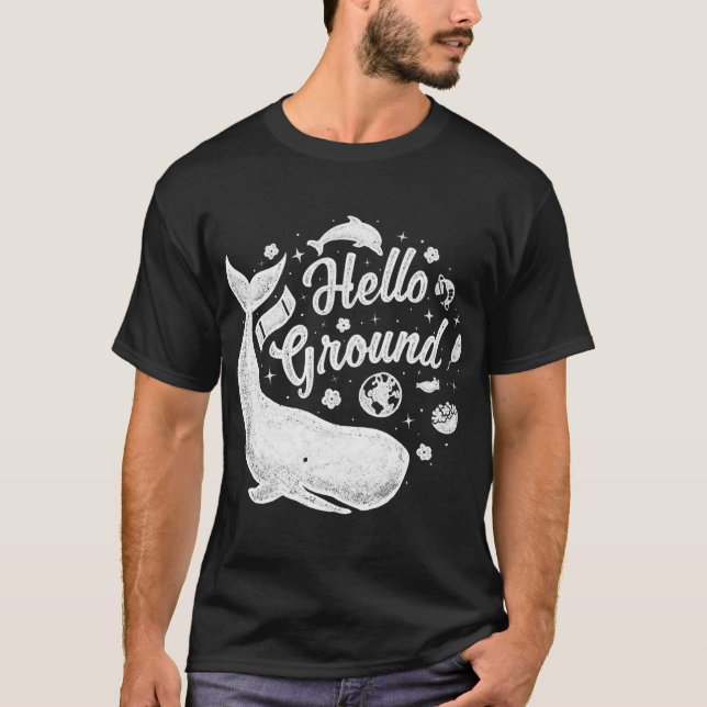 Hallo Erde T-Shirt (Vorderseite)