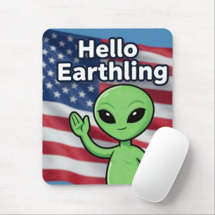 Hallo Erdling Mousepad