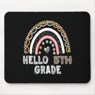 Hallo Erste Klasse 1. Klasse Zurück zur Schule Mousepad