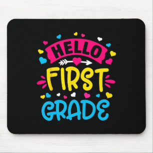 Hallo Erste Klasse Team 1. Klasse Zurück zur Schul Mousepad