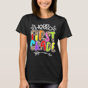 Hallo Erste Klasse Team 1. Klasse zurück zur Schul T-Shirt