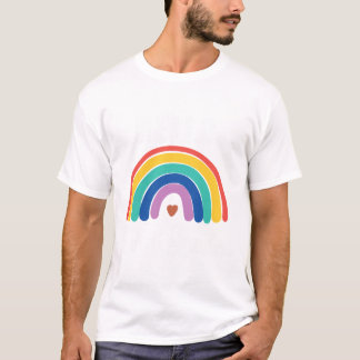 Hallo Erster Regenbogen der ersten Klasse Niedlich T-Shirt