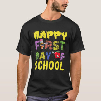 Hallo ! Erster Schultag für Lehrer stu T-Shirt