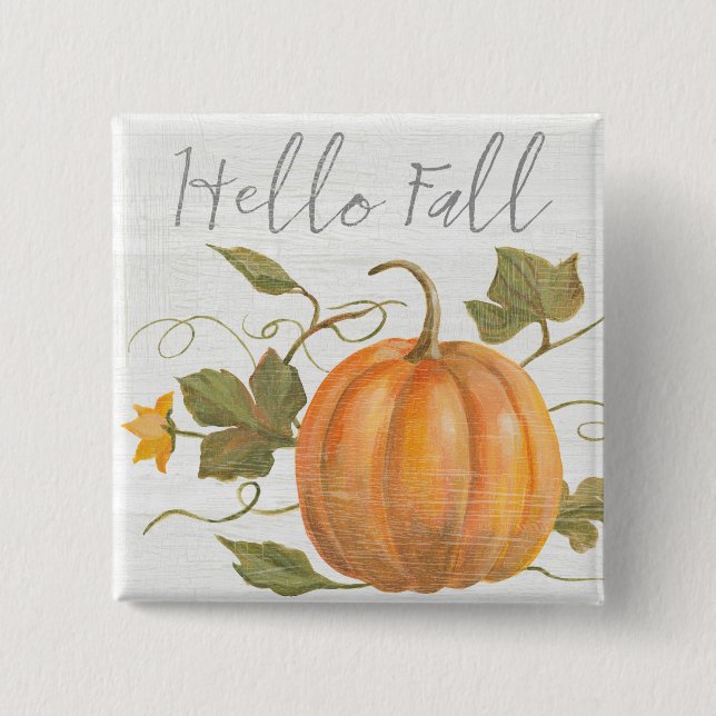 Hallo Fall Button (Vorderseite)