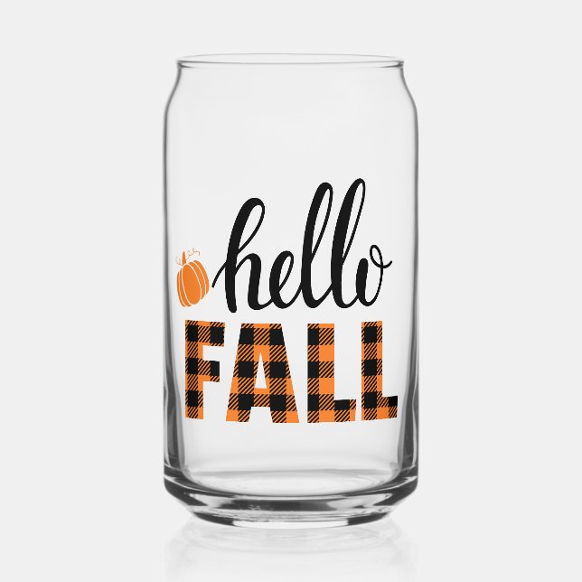 Hallo Fall Dosenglas (Vorderseite)